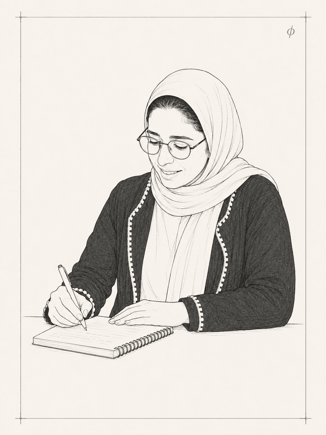 Fatima writing